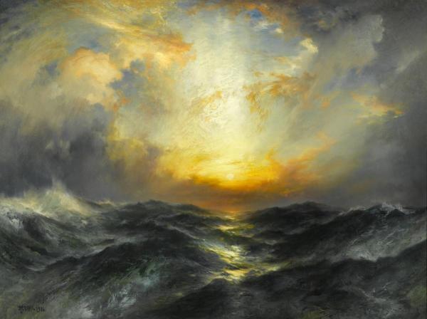 Sunset at Sea, 1906