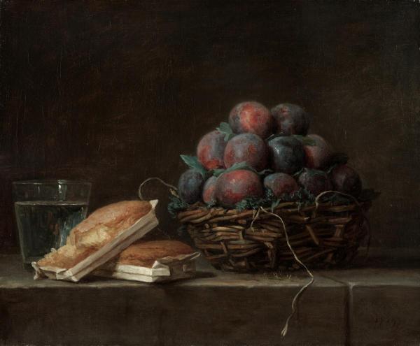 Basket of Plums, 1769