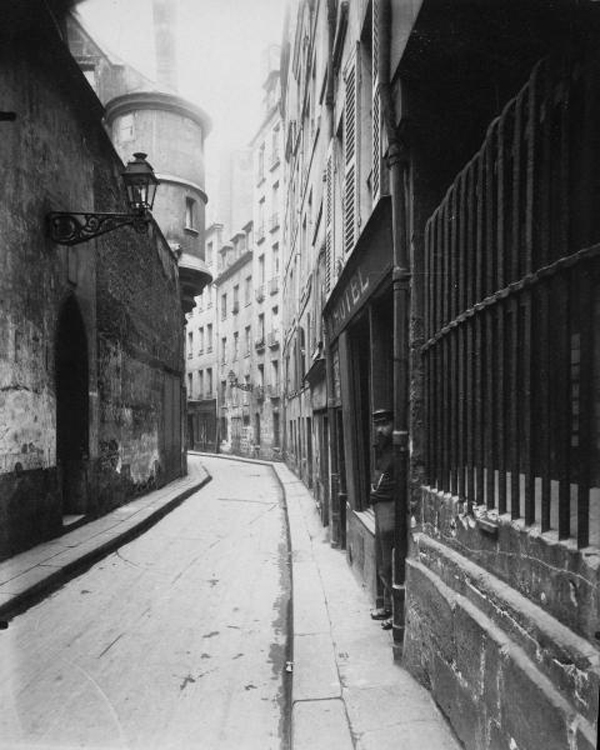 Paris, 1921 - Rue de l'Hotel-de-Ville