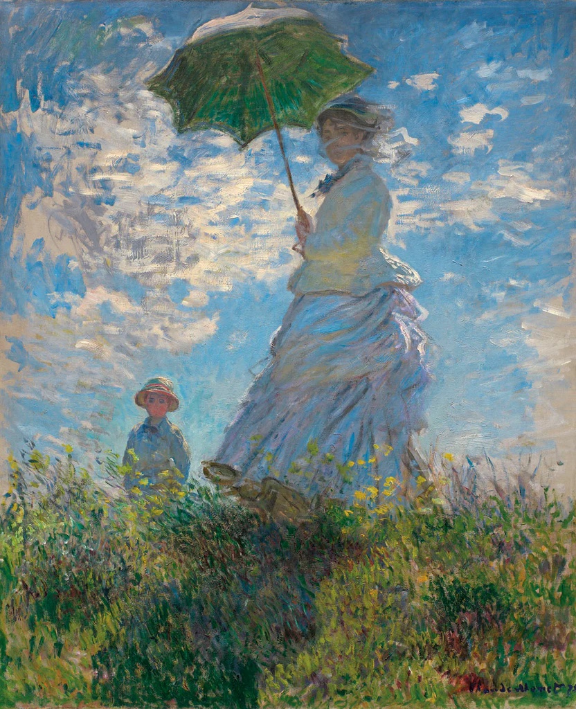 Woman with a Parasol, 1875
