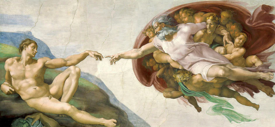 The Creation of Adam (detail)