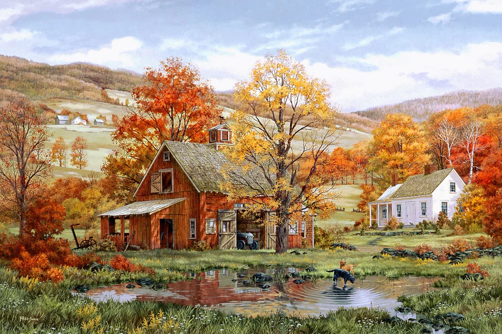 Friends In Autumn