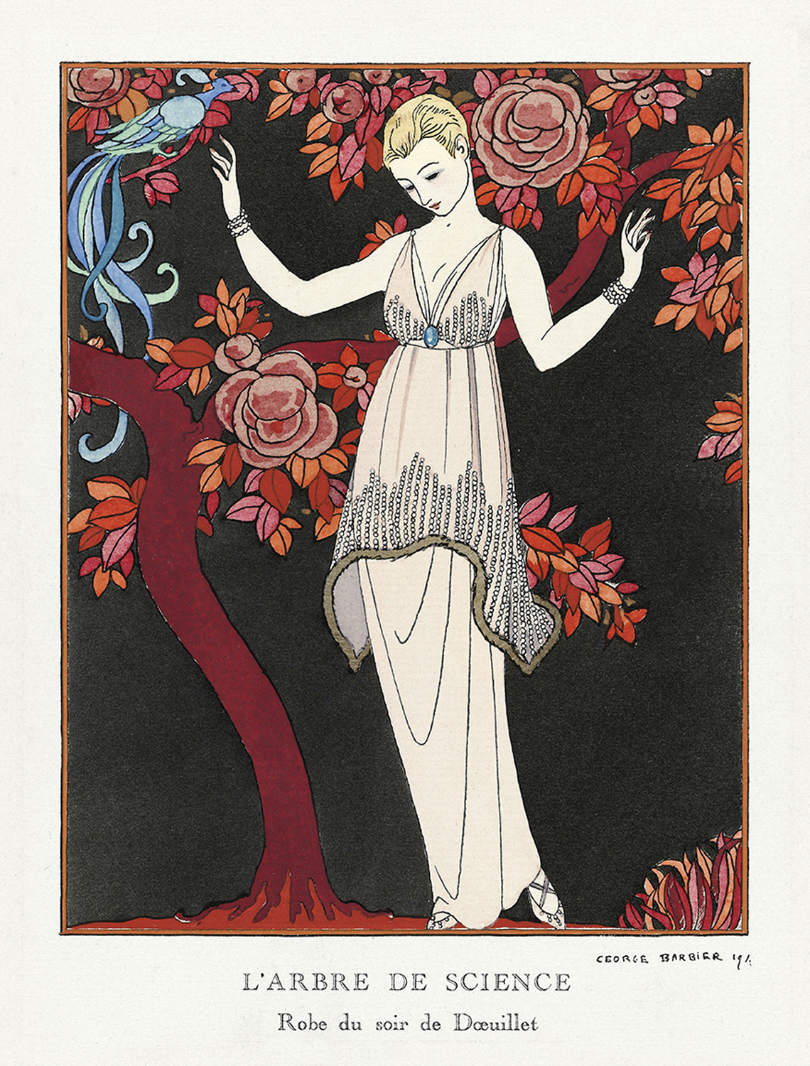 L'Arbre de science: Robe du Soir de Doeuillet, 1914