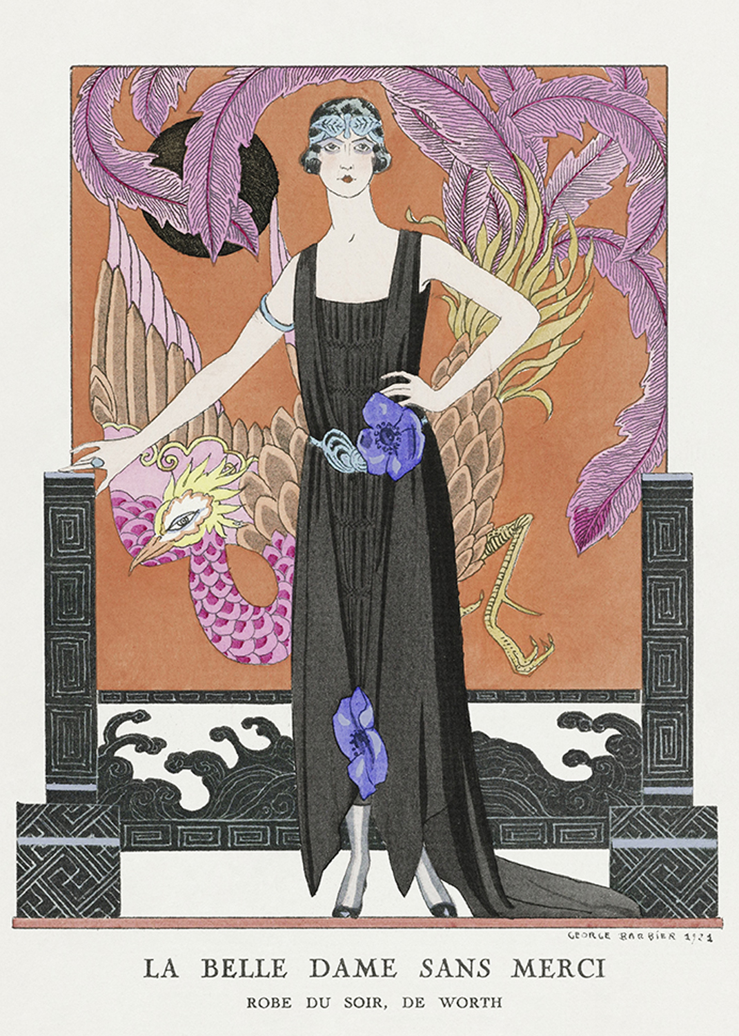 La Belle Dame sans Merci: Robe du Soir, de Worth, 1921