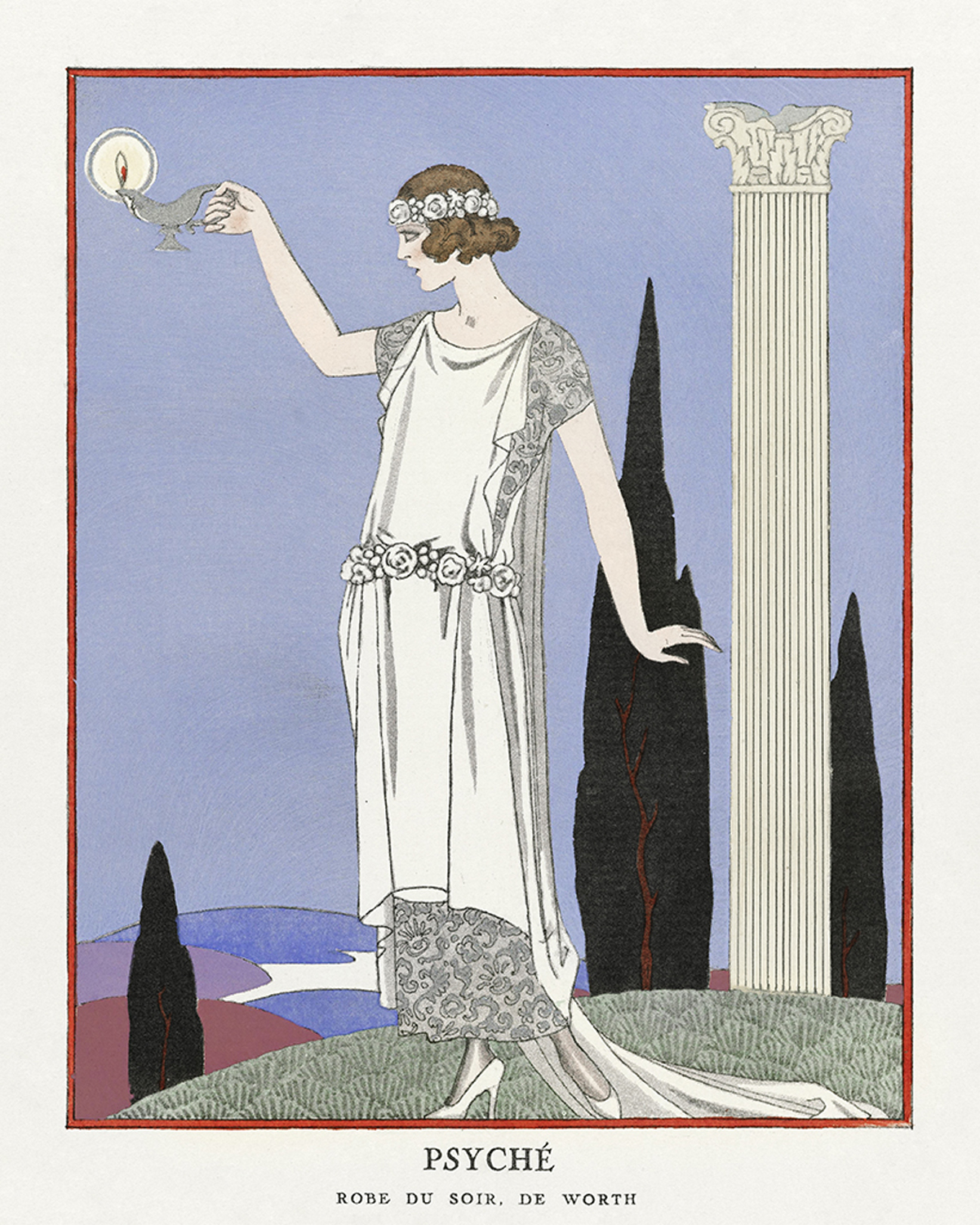 Psyche: Robe du Soir, de Worth, 1921