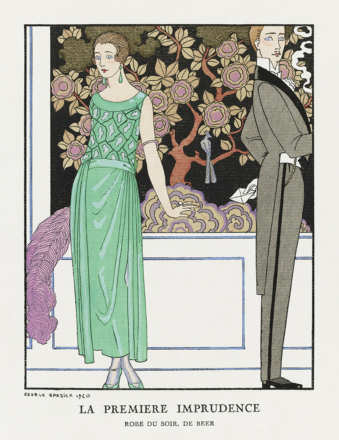 La Premiere Imprudence: Robe du Soir, de Beer, 1921