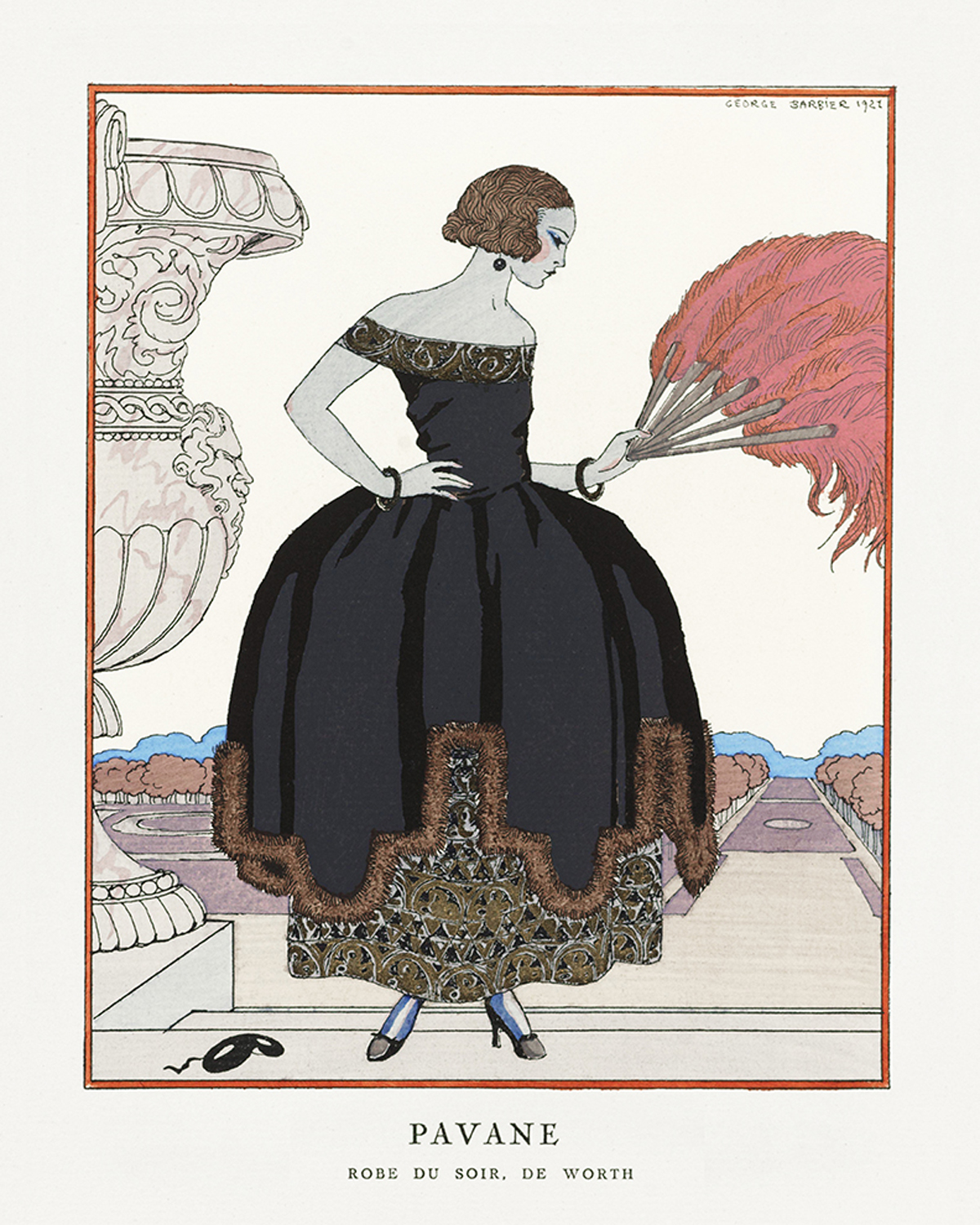 Pavane, Robe de Soir, de Worth, 1921