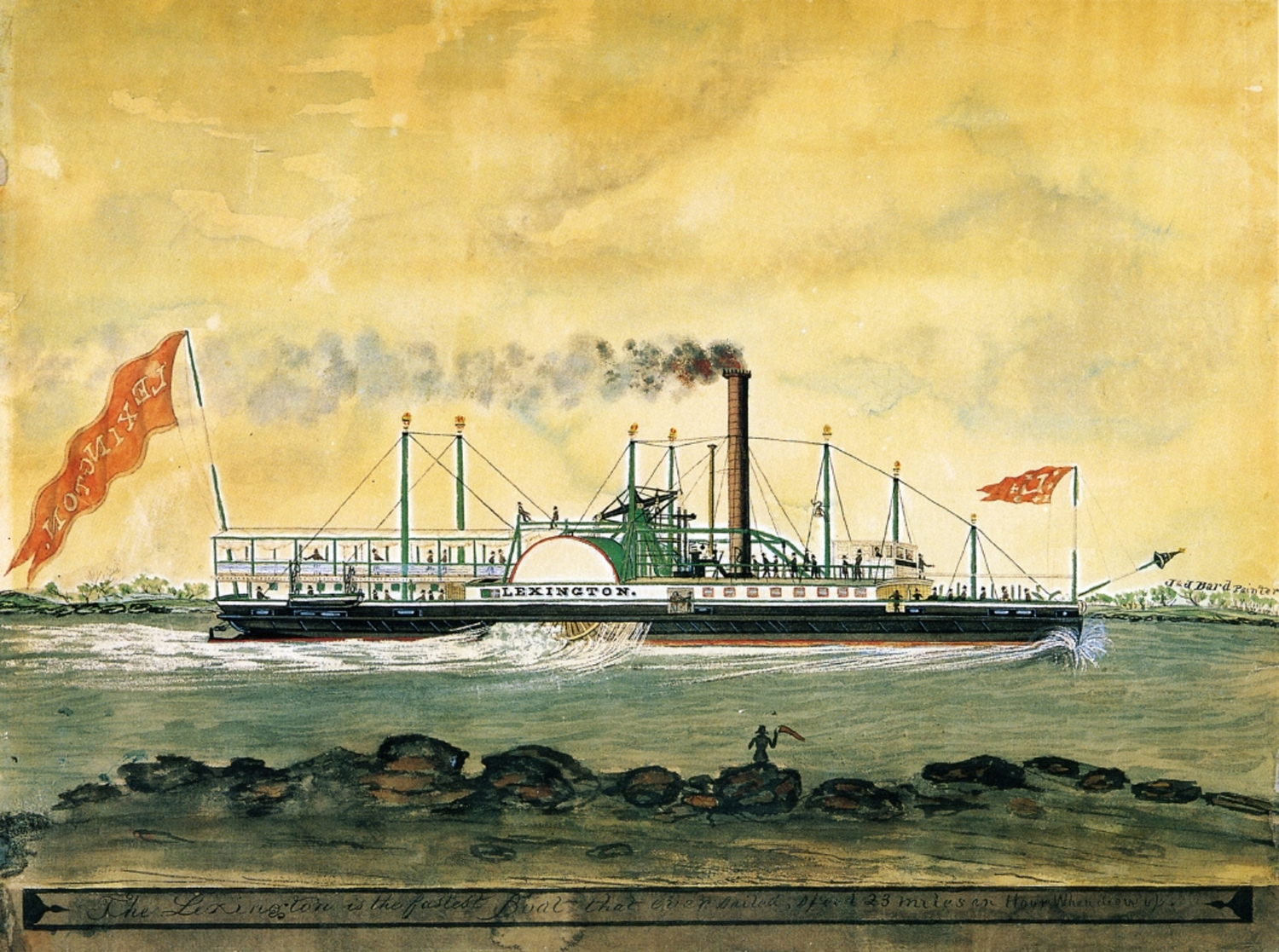 Lexington (steamboat), c. 1838-39