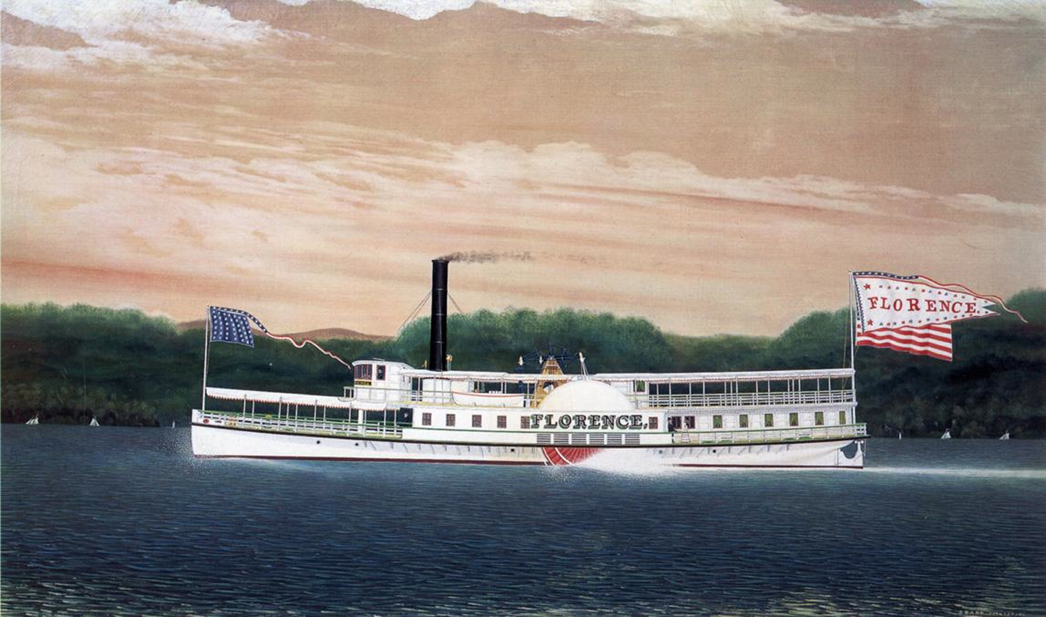 Florence (steamboat 1868), c. 1868