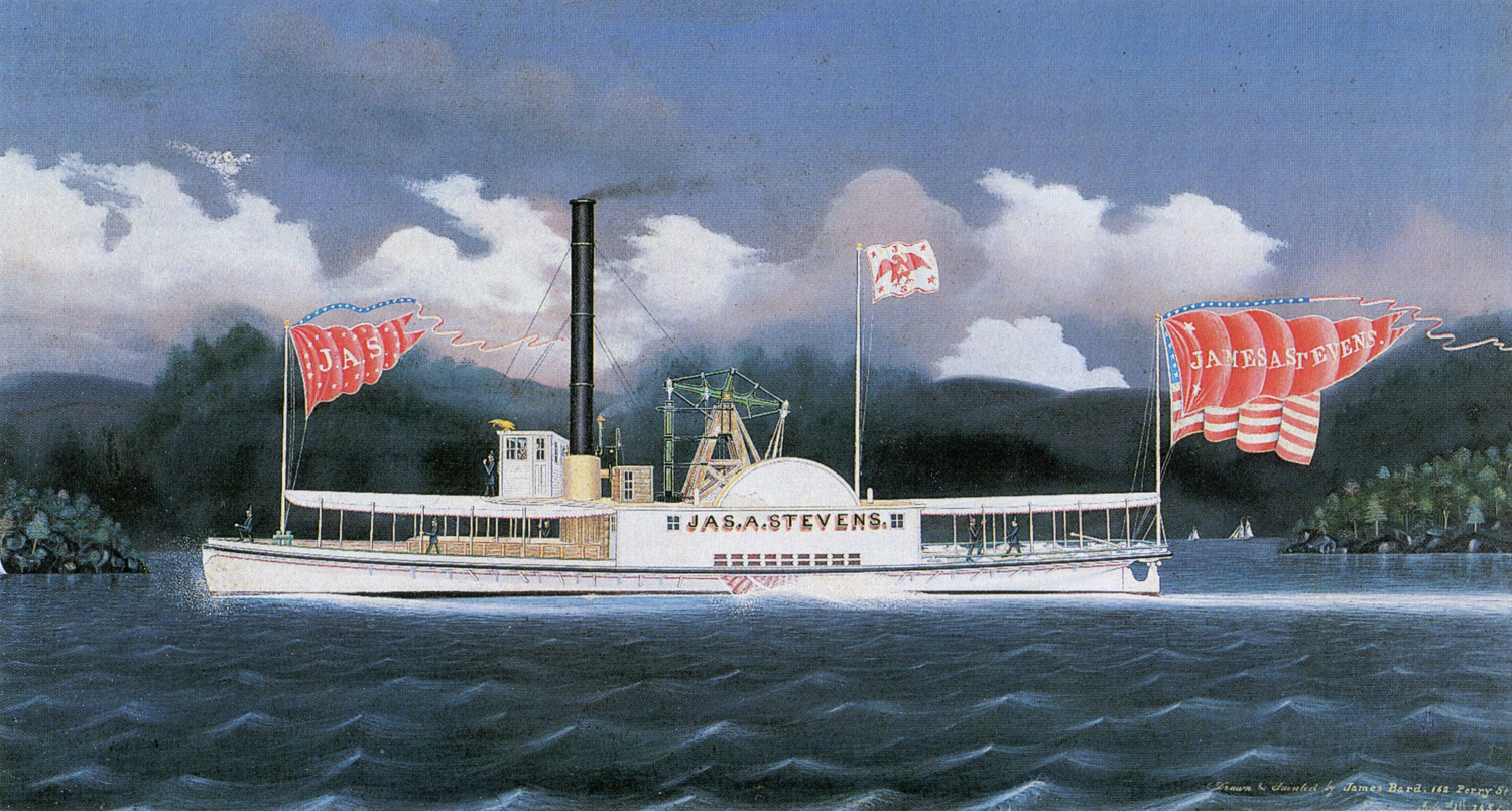 James A. Stevens (steamboat), 1857