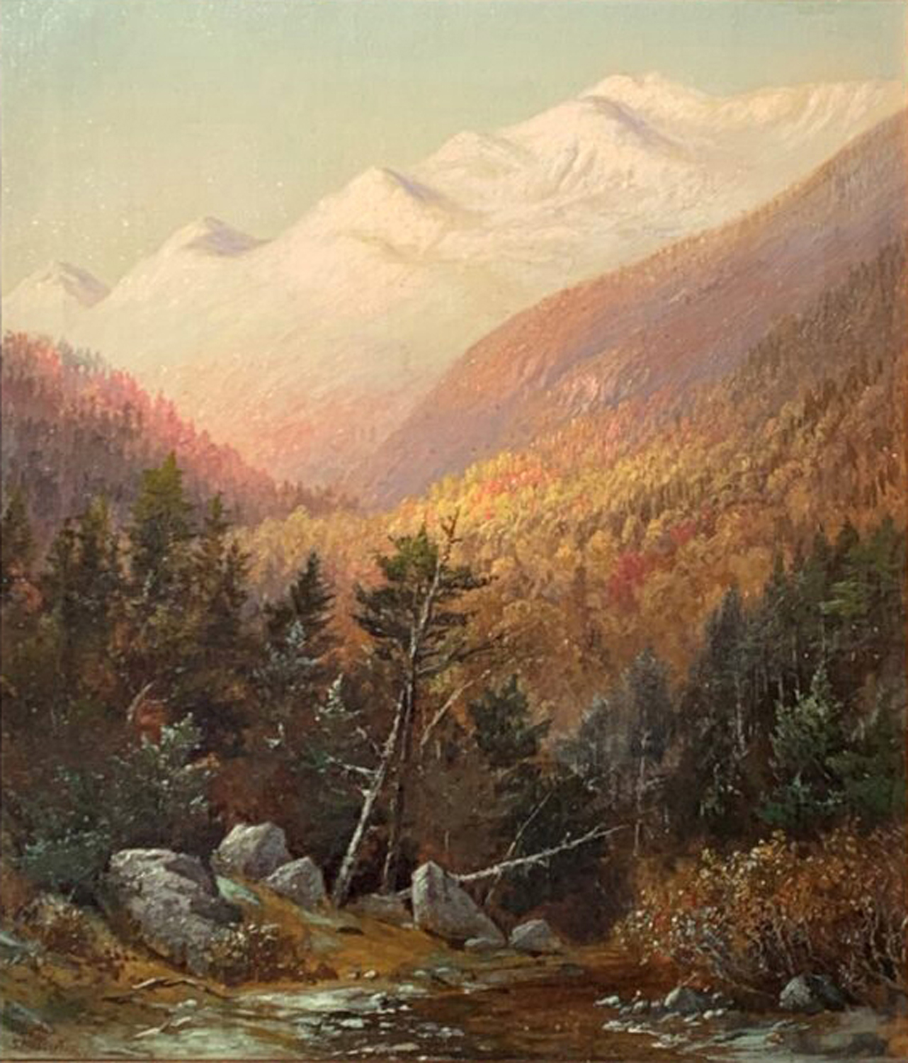 In the White Mountains, 1872