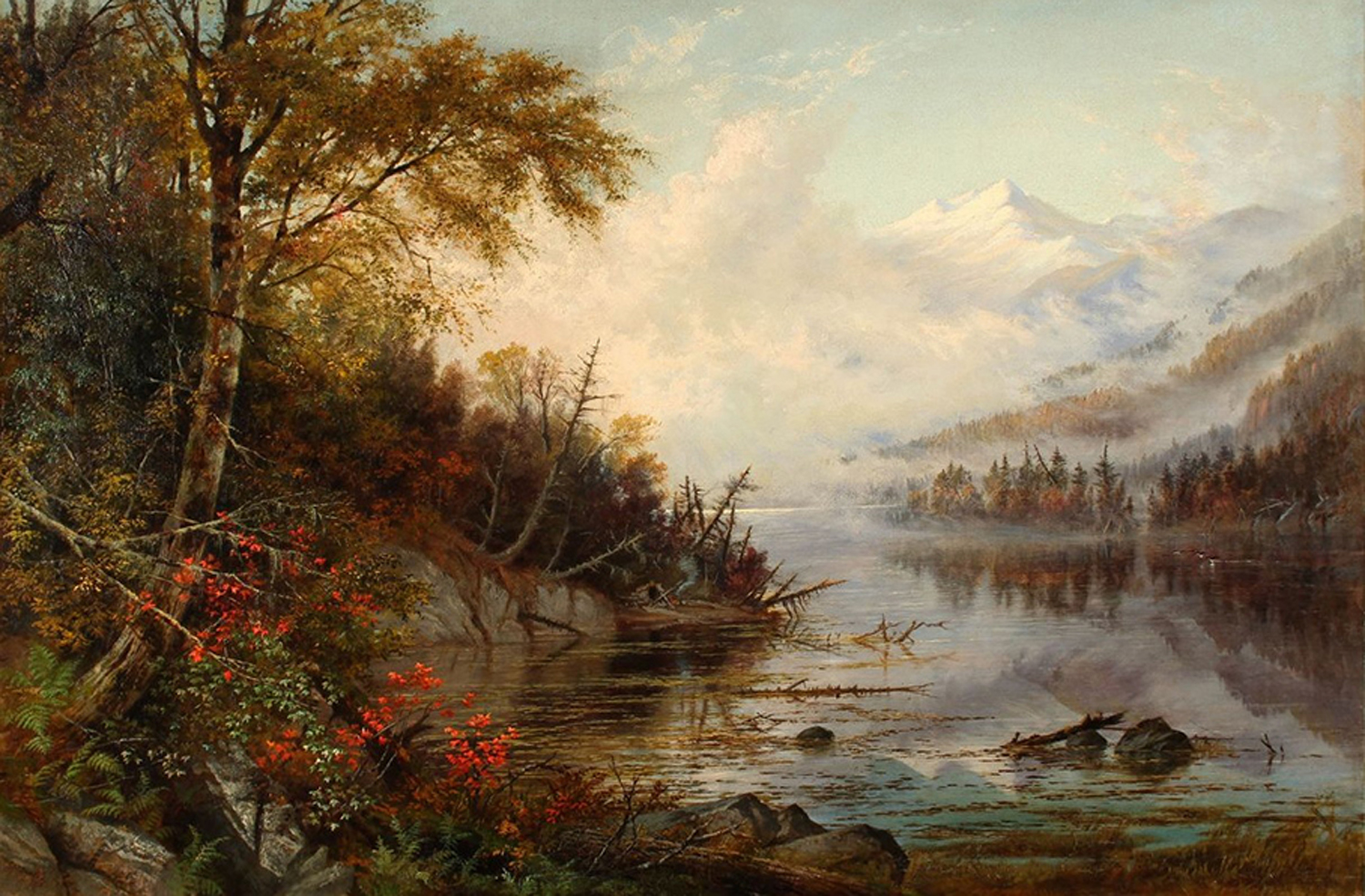 Mountain Lake in Autumn, 1873