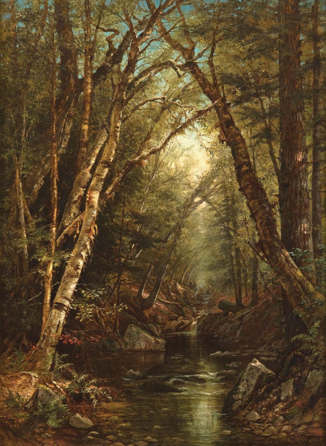 Landscape (In the Woods), 1865