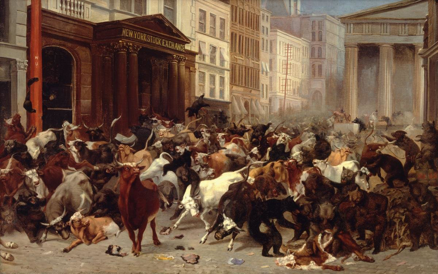 The Bulls and Bears of the Market, 1879