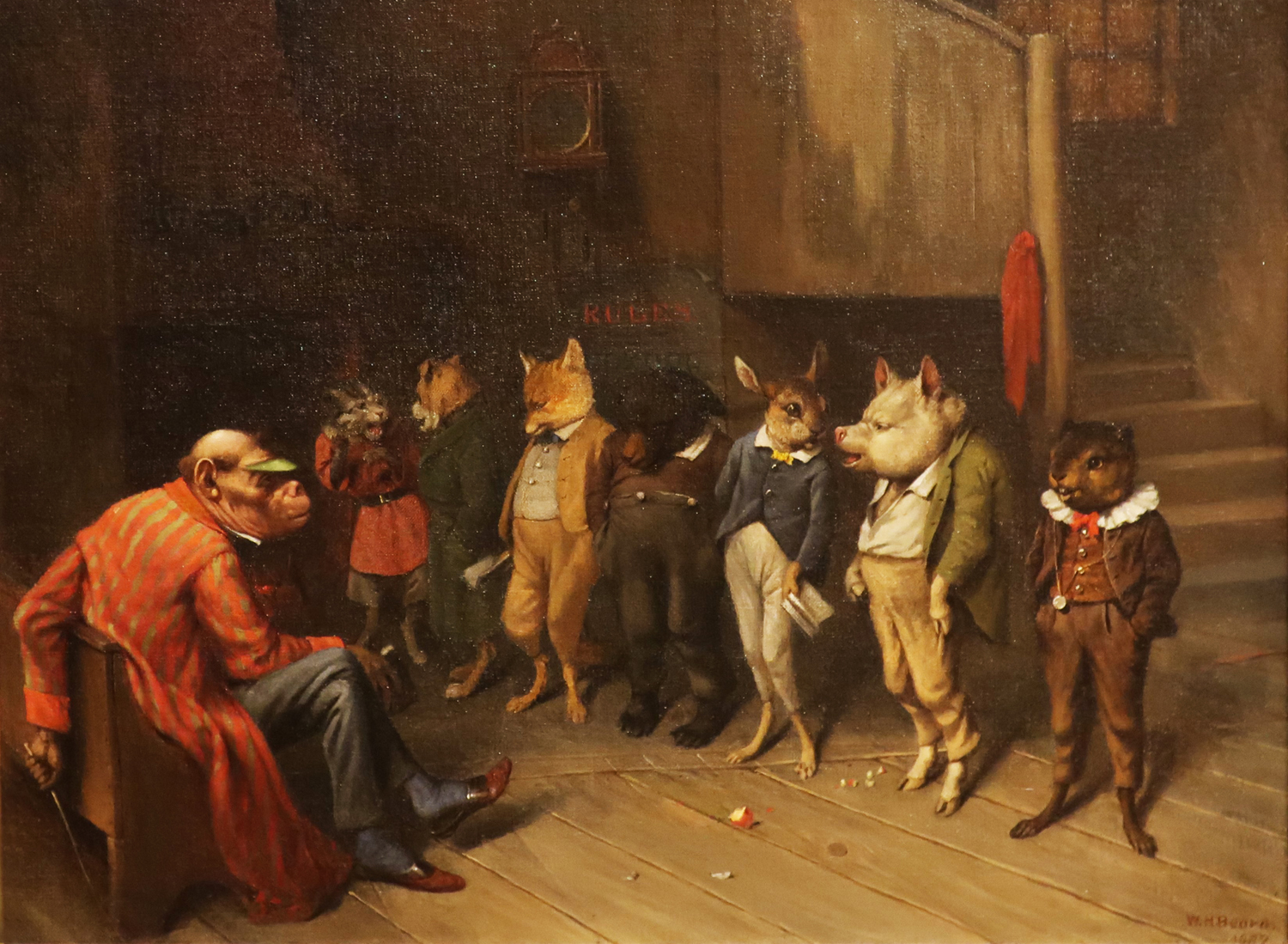 School Rules, 1887