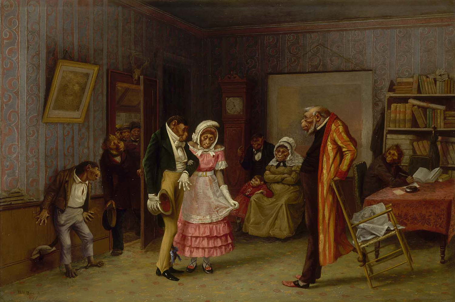 The Runaway Match, 1877