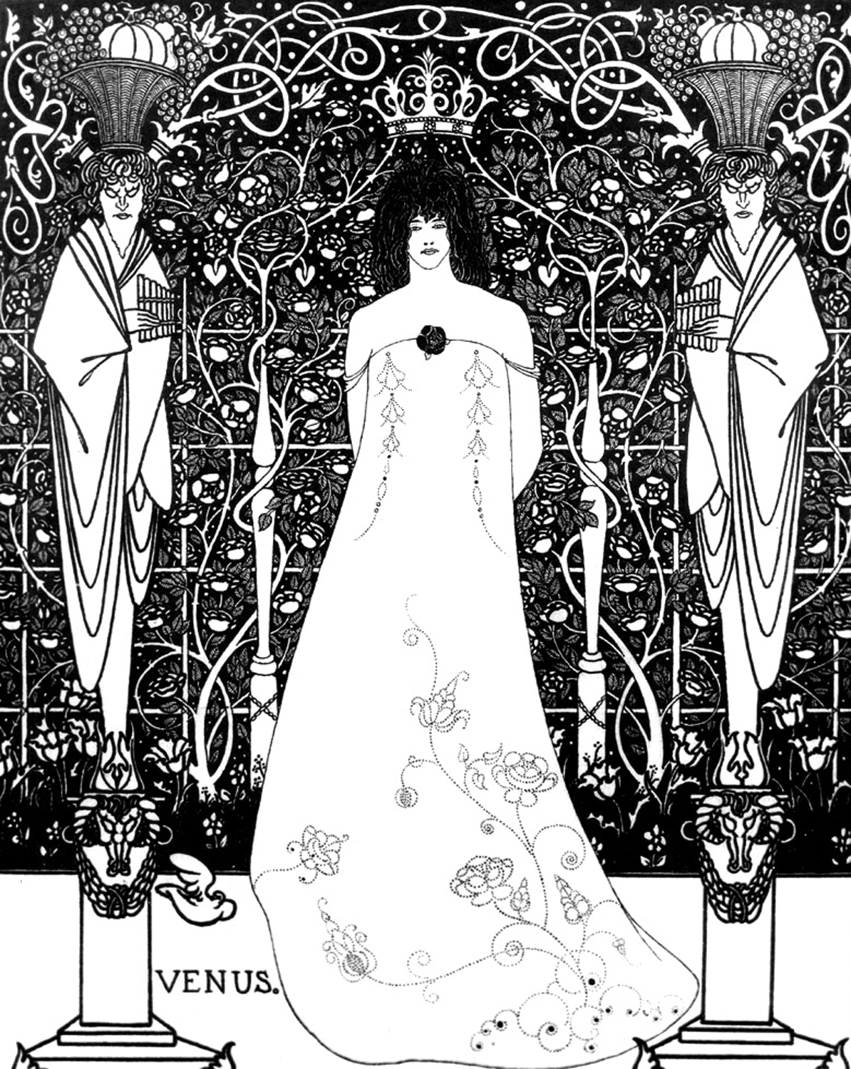 Venus Between Terminal Gods, 1895