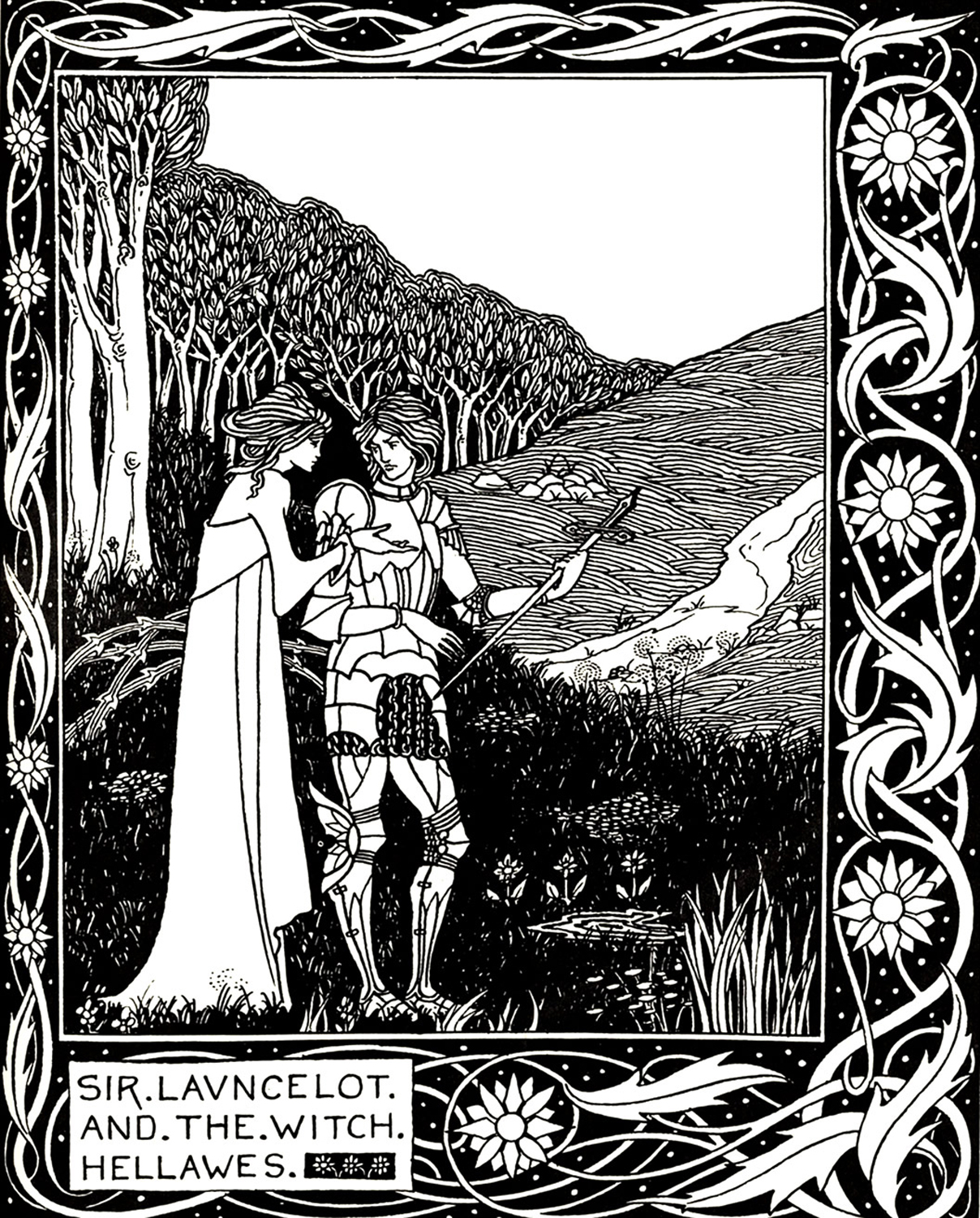 Sir Lancelot and the Witch Hellawes, 1894