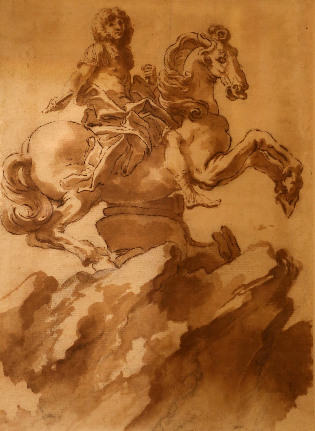 Study for the Equestrian Monument of Luigi XIV, 1672-73