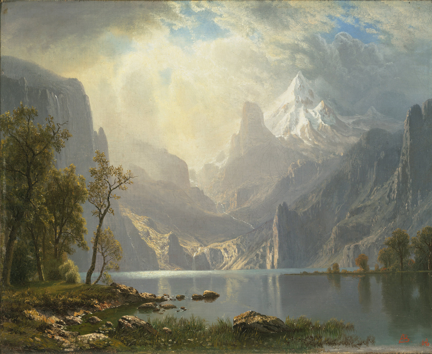 In the Sierras, 1868