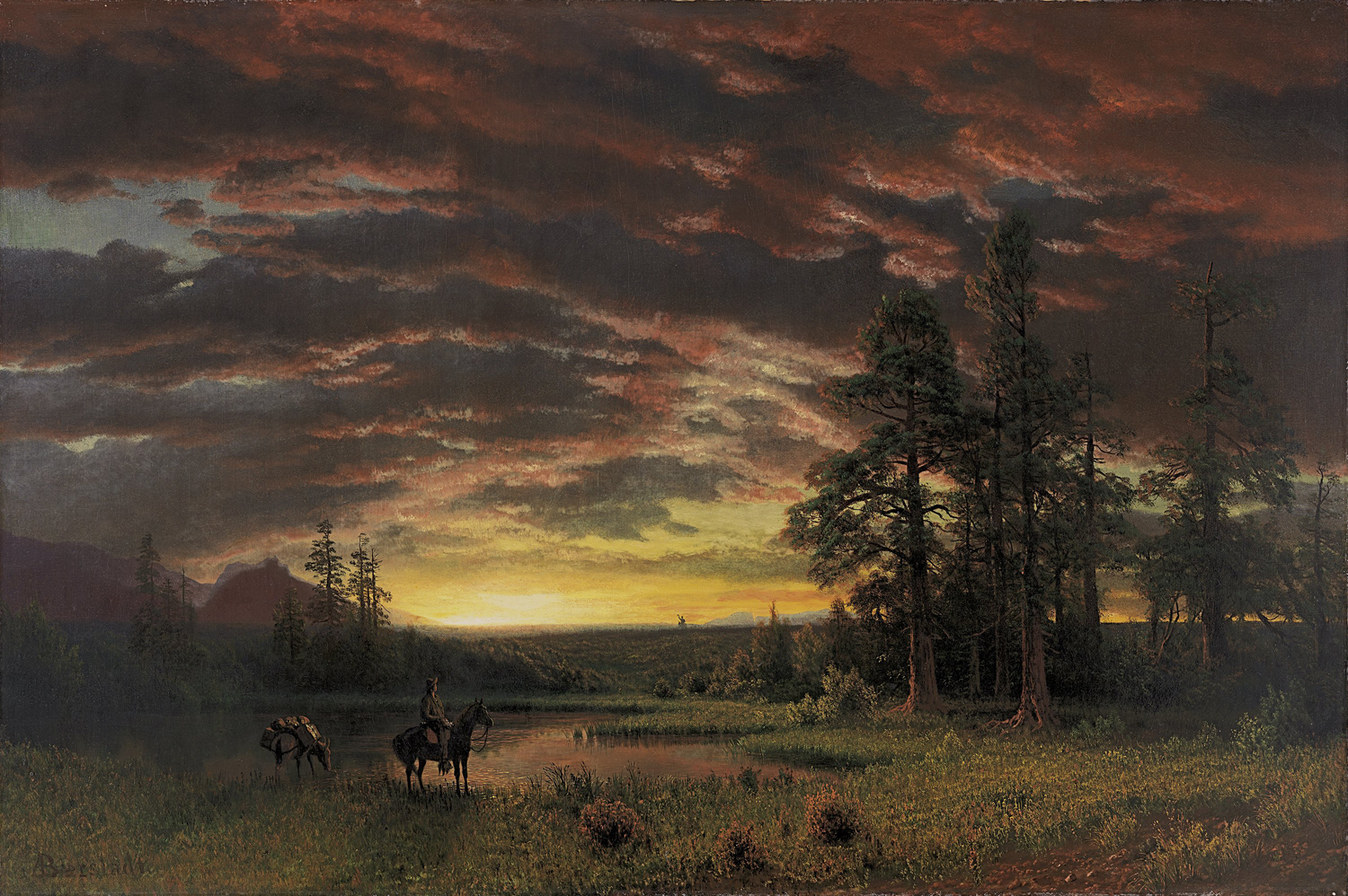 Evening on the Prairie, 1870