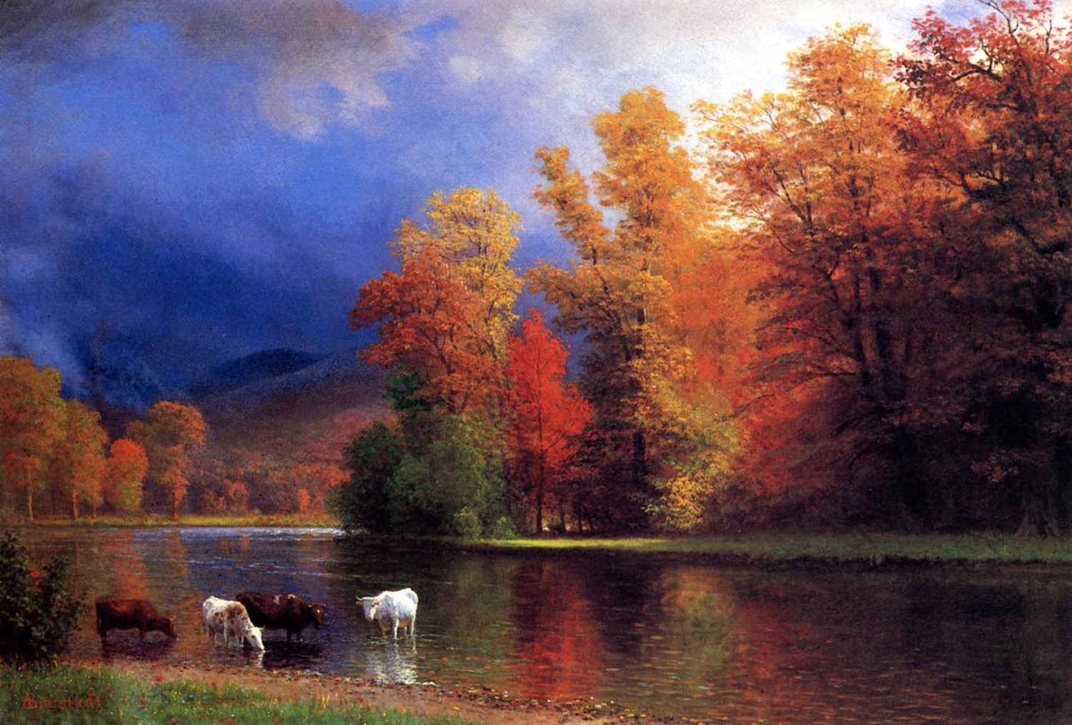 On the Saco, 1858