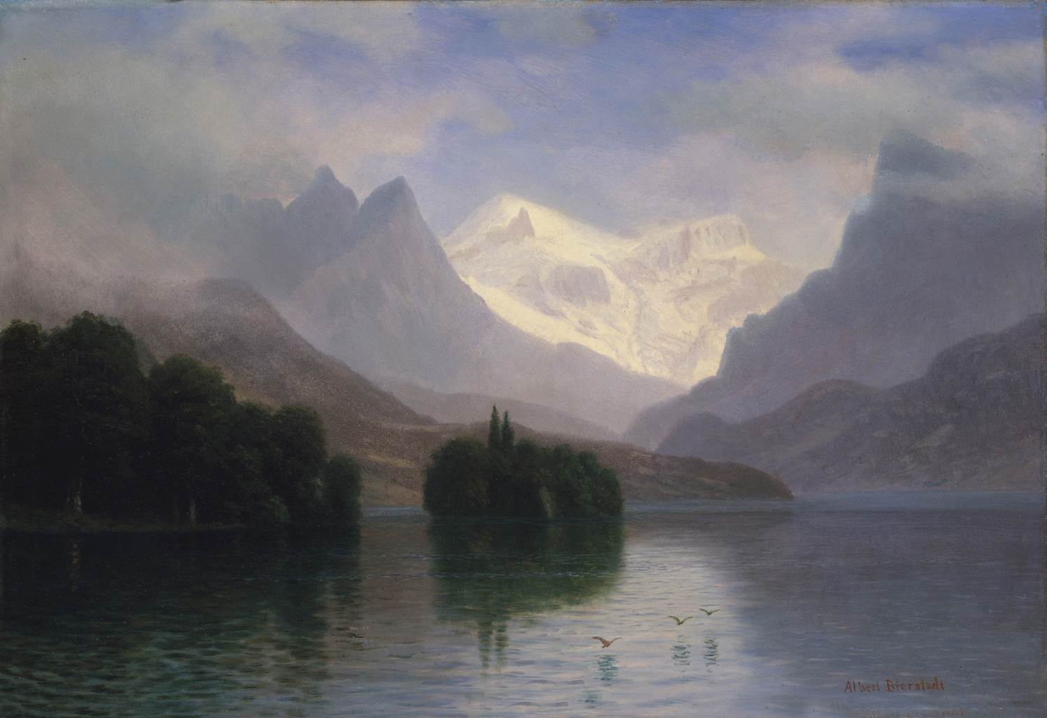 Lake Lucerne, 1858