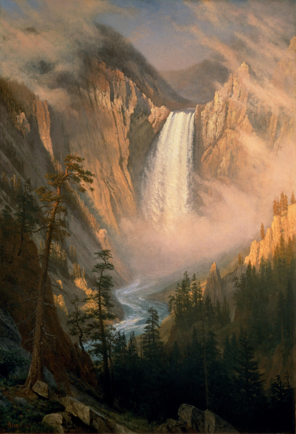 Yellowstone Falls, 1881