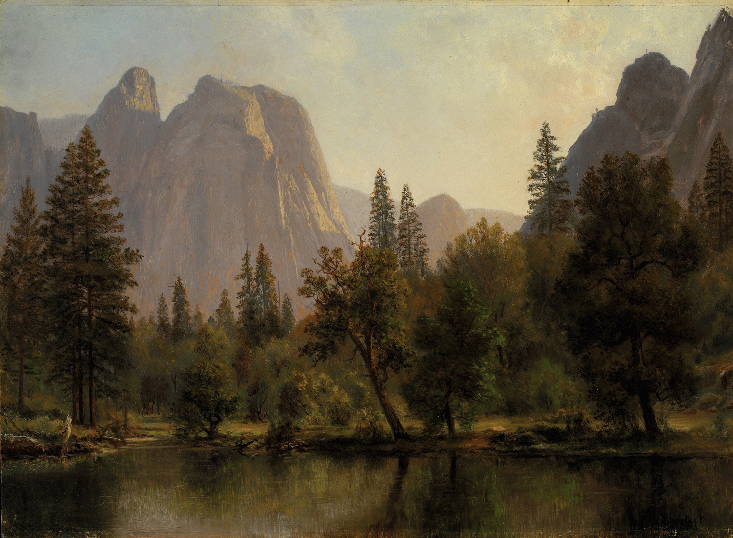 Cathedral Rocks, Yosemite Valley, c. 1872