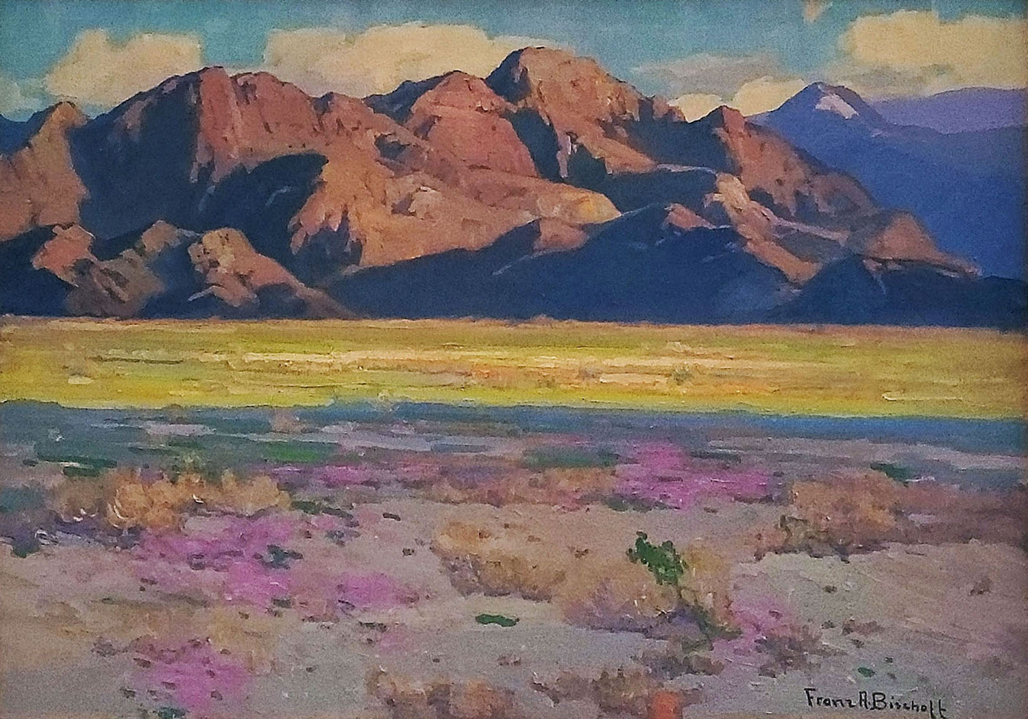 Evening Gold, Desert Mountains