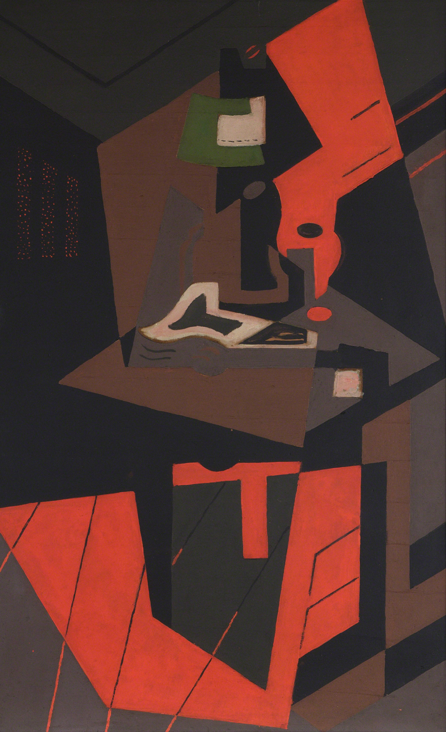 Still Life with Red Lamp, c. 1916-18