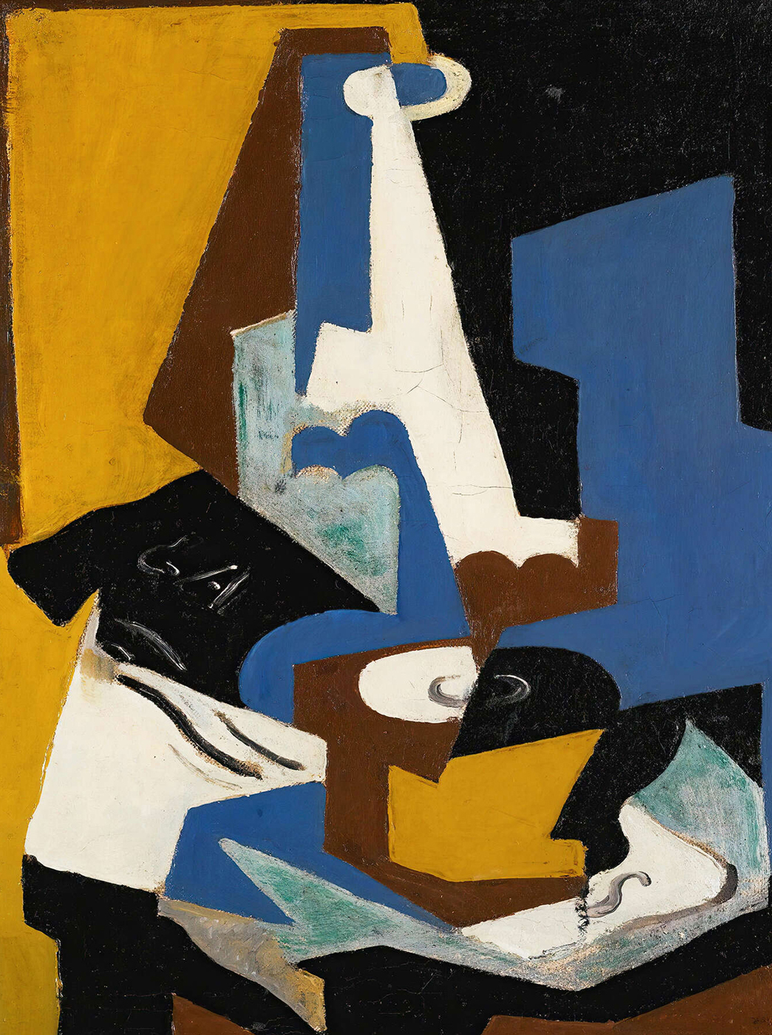 Still Life in Blue and Gold, 1917