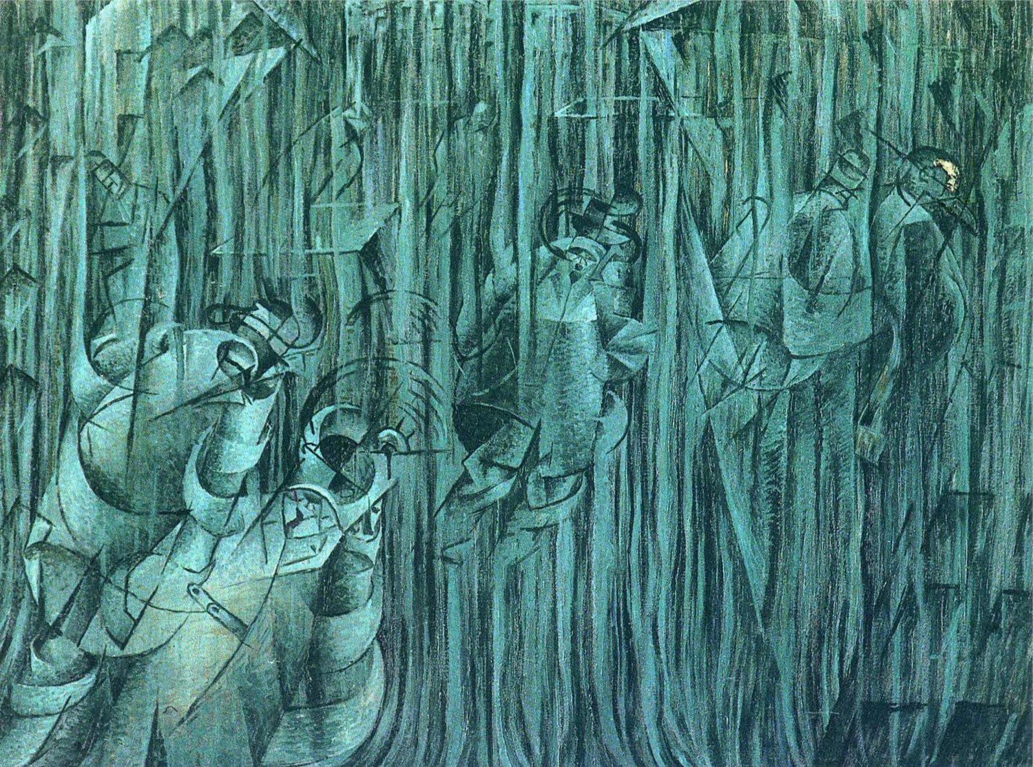 States of Mind III; Those Who Stay, 1911