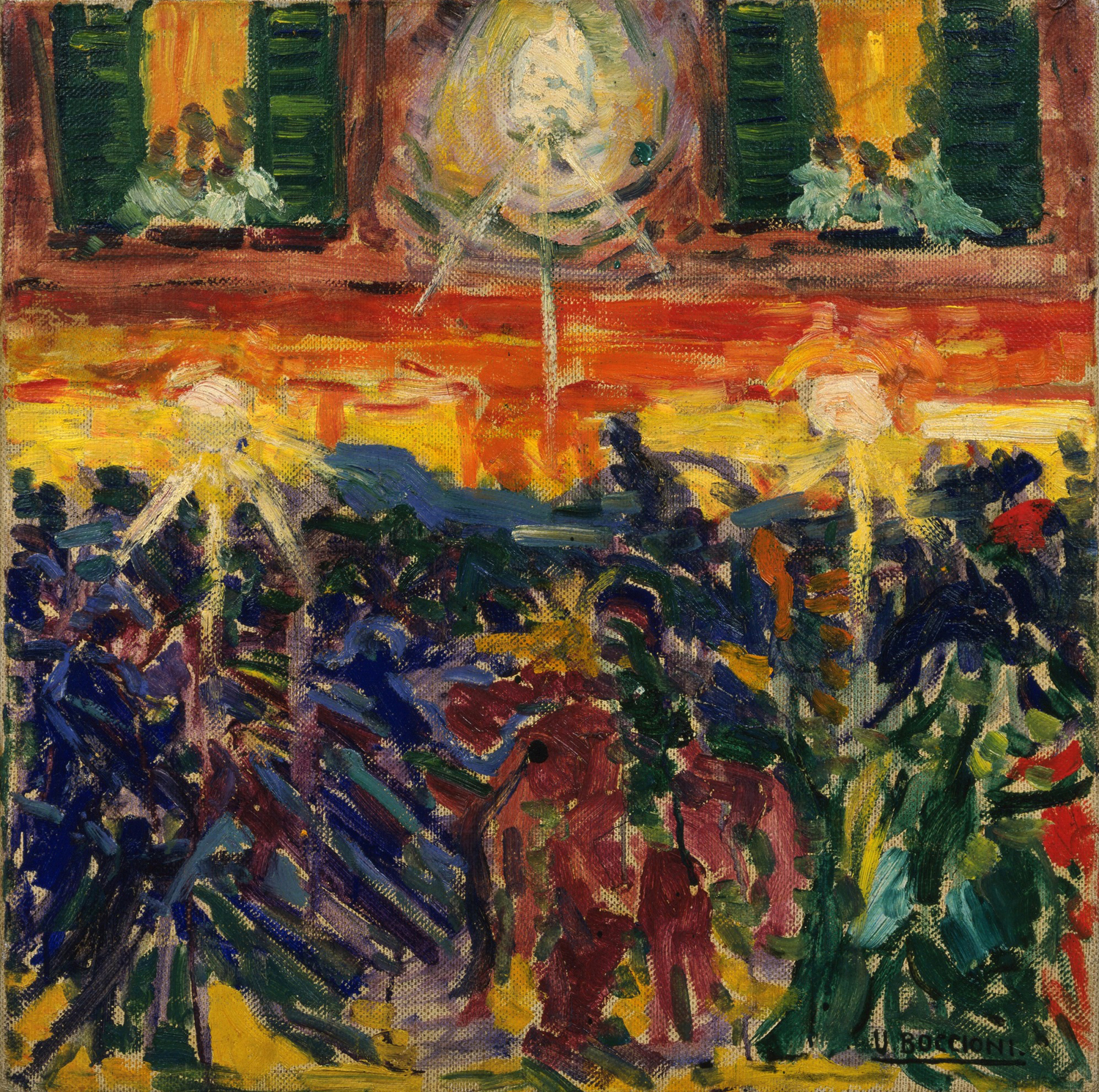 The Riot, c.1911