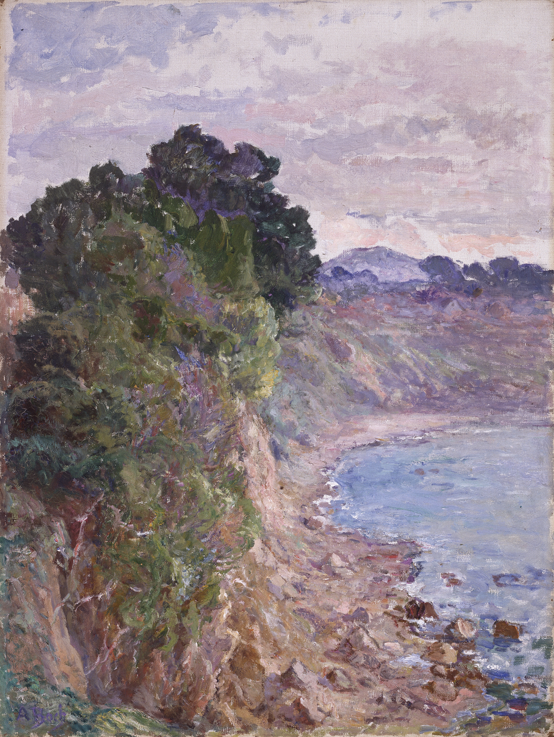 The Cliffs of Sanary (Provence), 1924