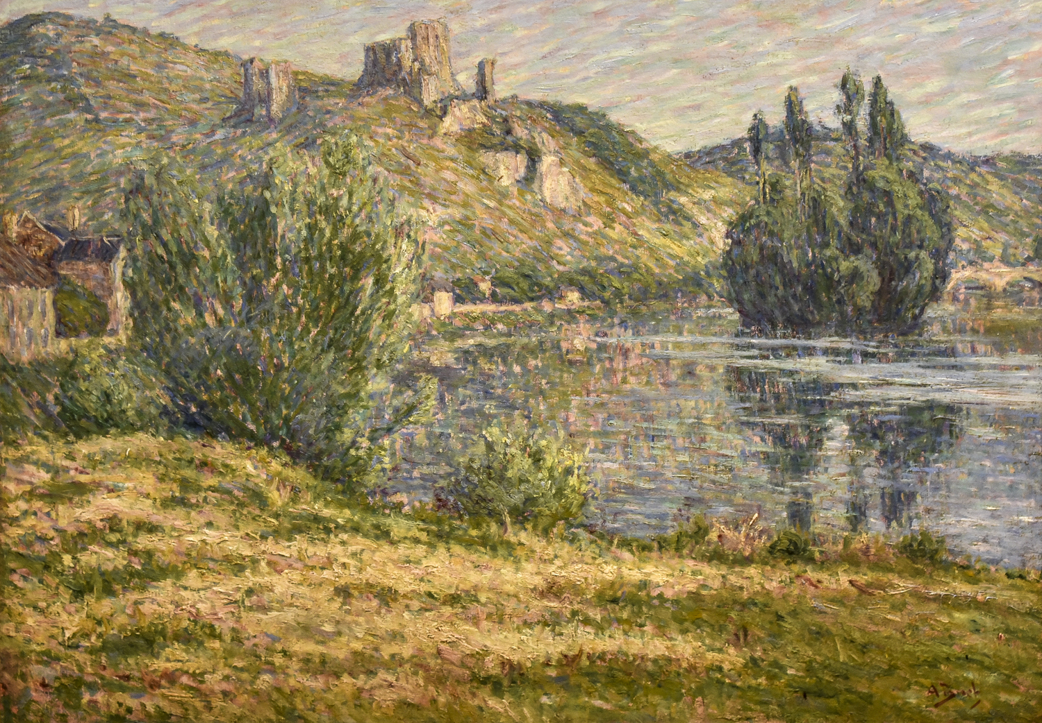 Chateau Gaillard Ruins, Seine, 1903