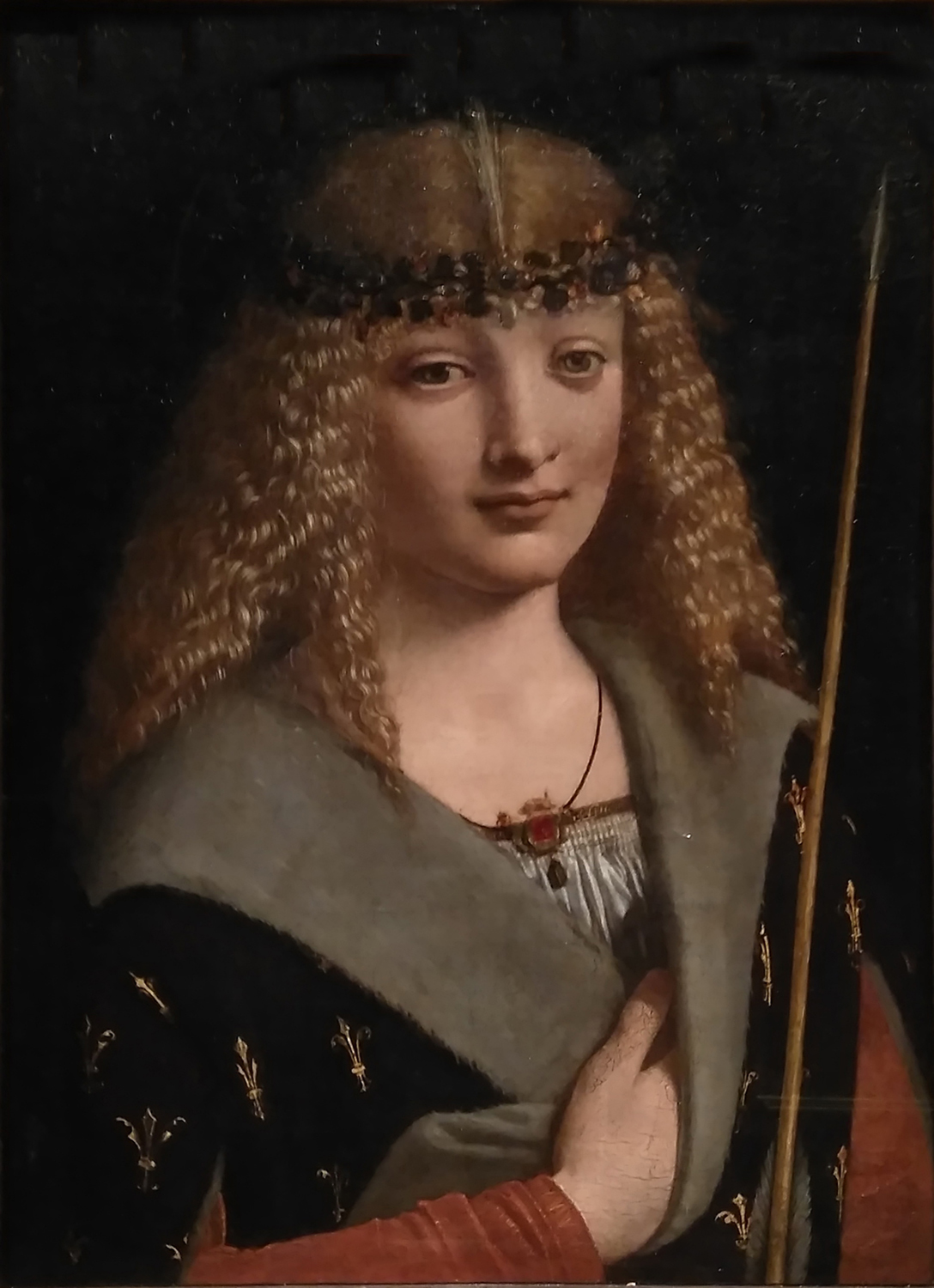 Portrait of a Boy as St. Sebastien, late 1490s