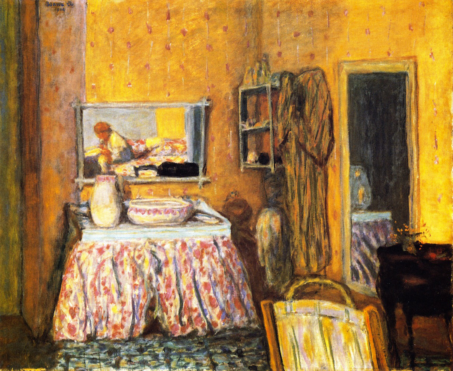 The Dressing Room, 1914