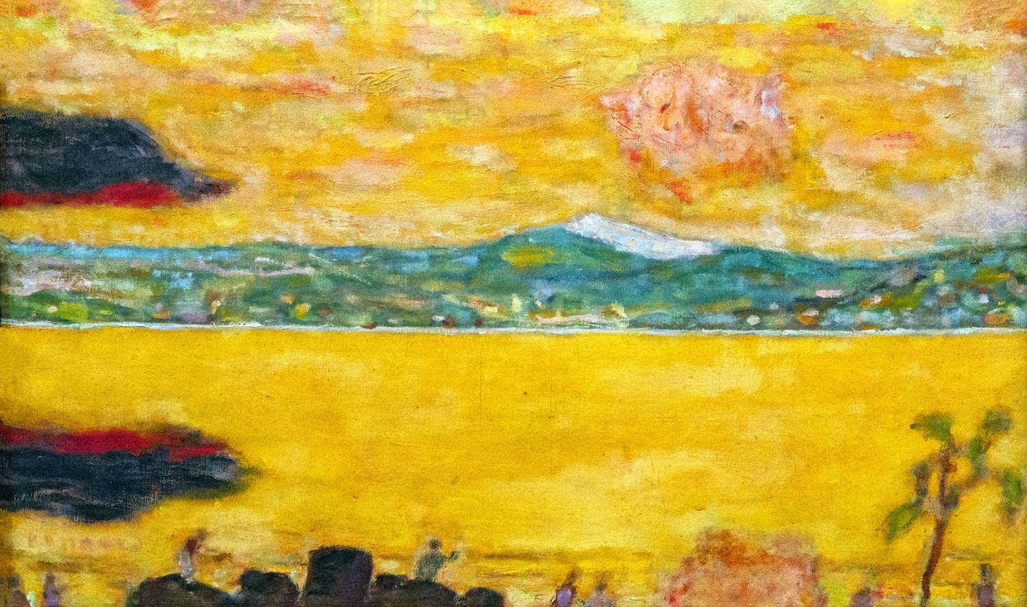 Le Golf de Saint-Tropez au Couchant, 1937