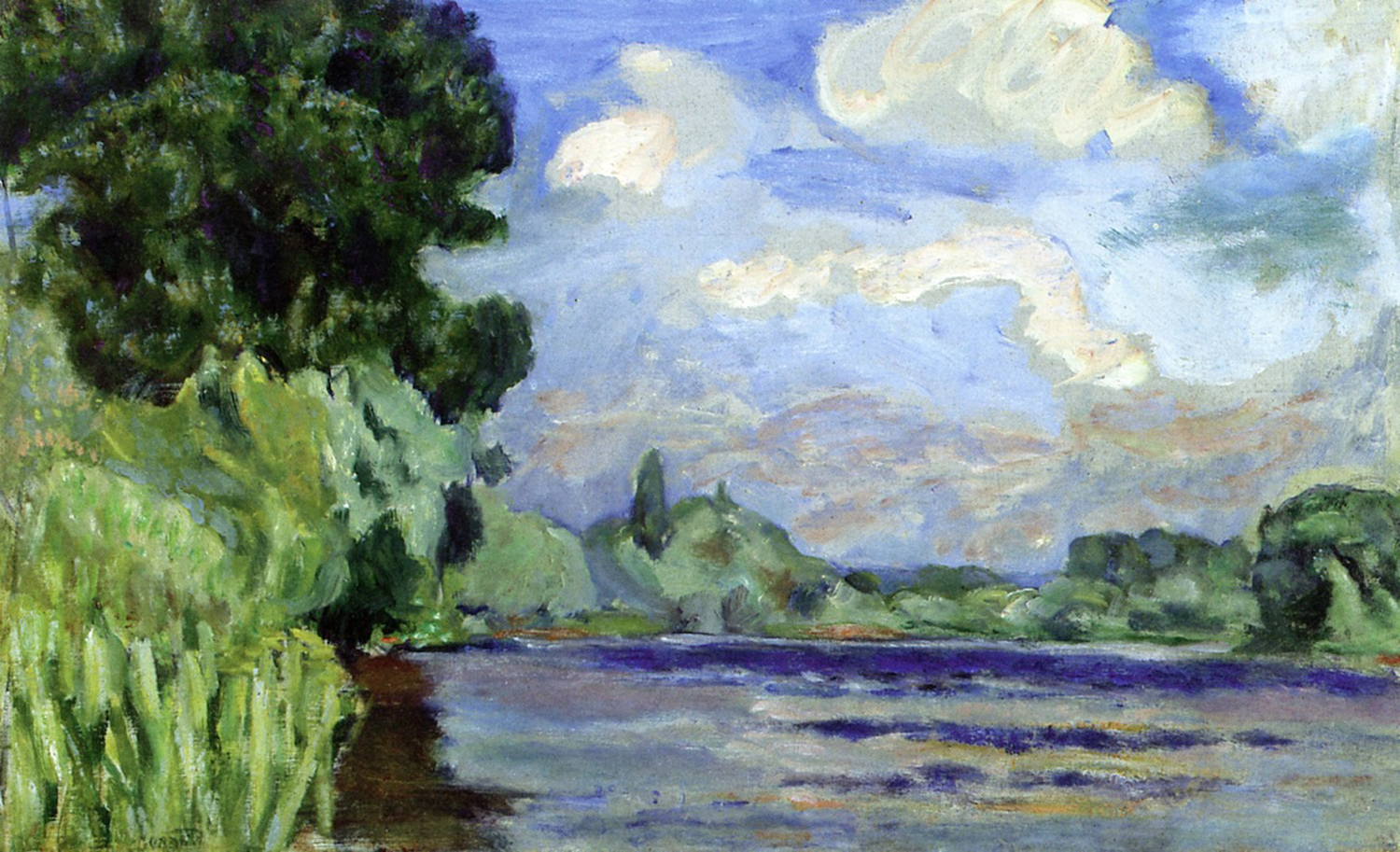 The Seine at Vernon, c. 1923