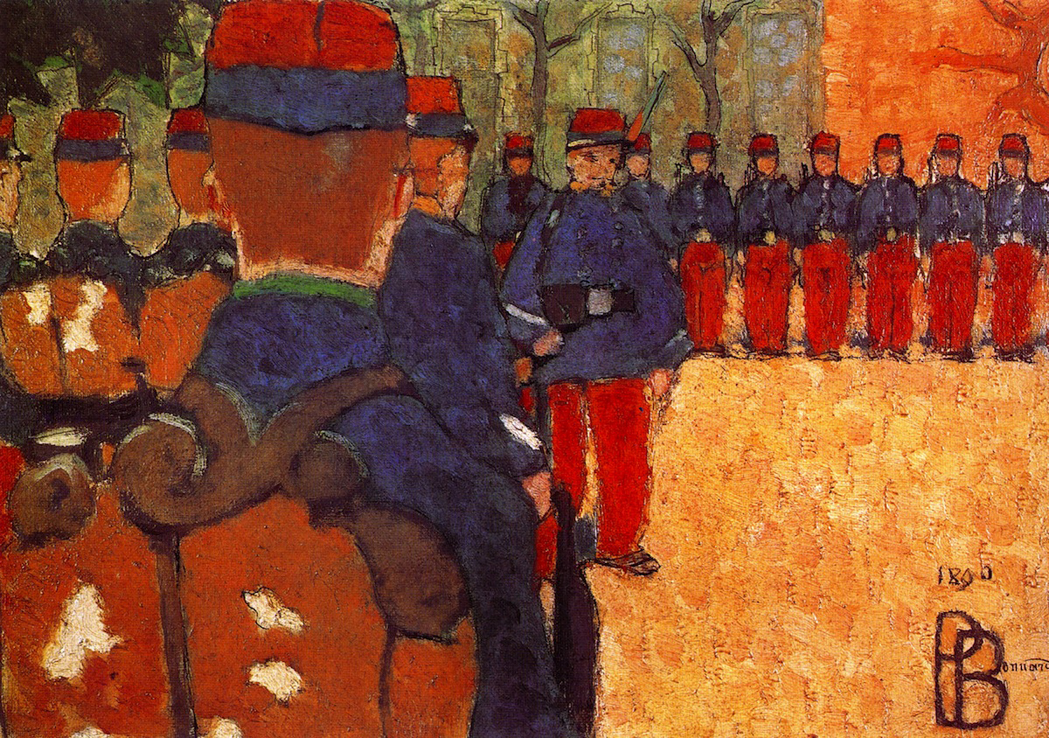 The Parade Ground, 1890