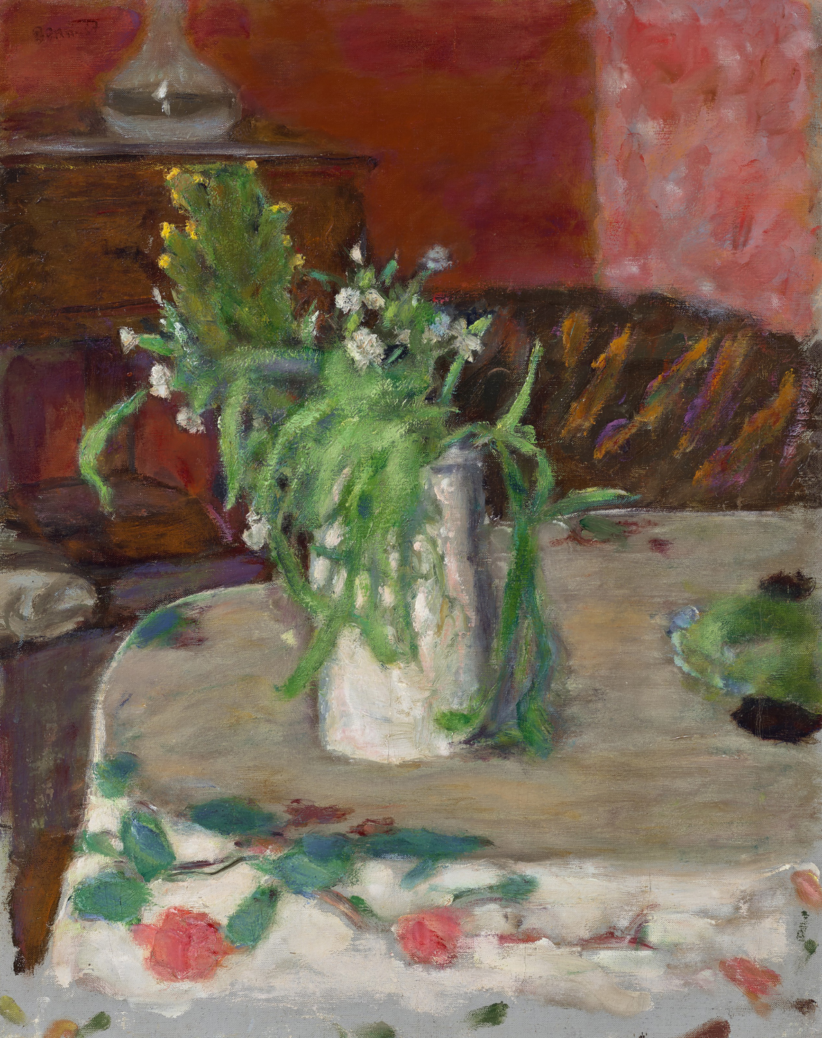 Fleurs et Carafe
