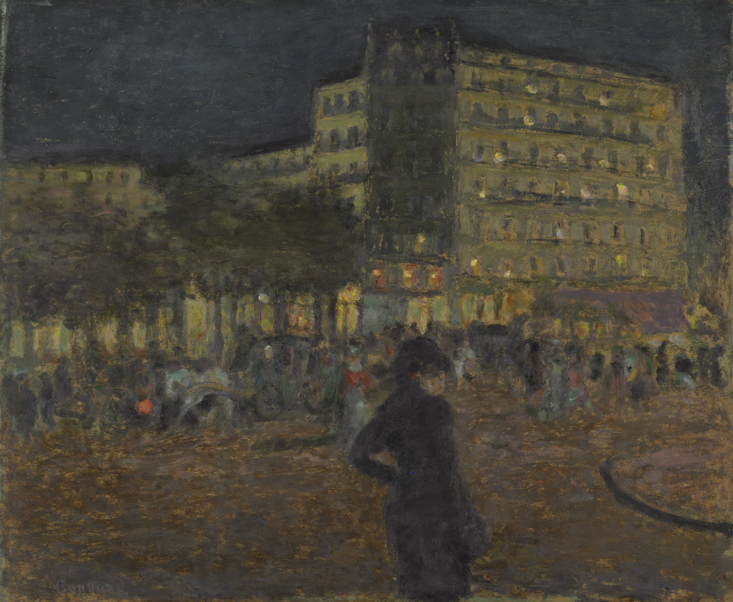 Place Pigalle at Night, c. 1905-08