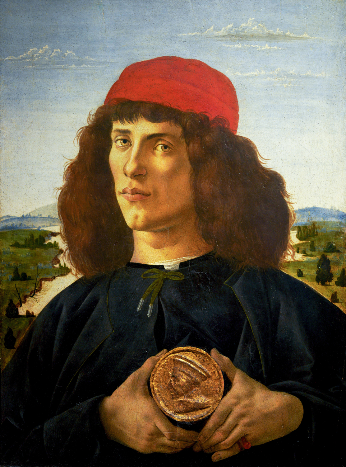 Portrait of a Man with a Medal of Cosimo the Elder, c. 1474