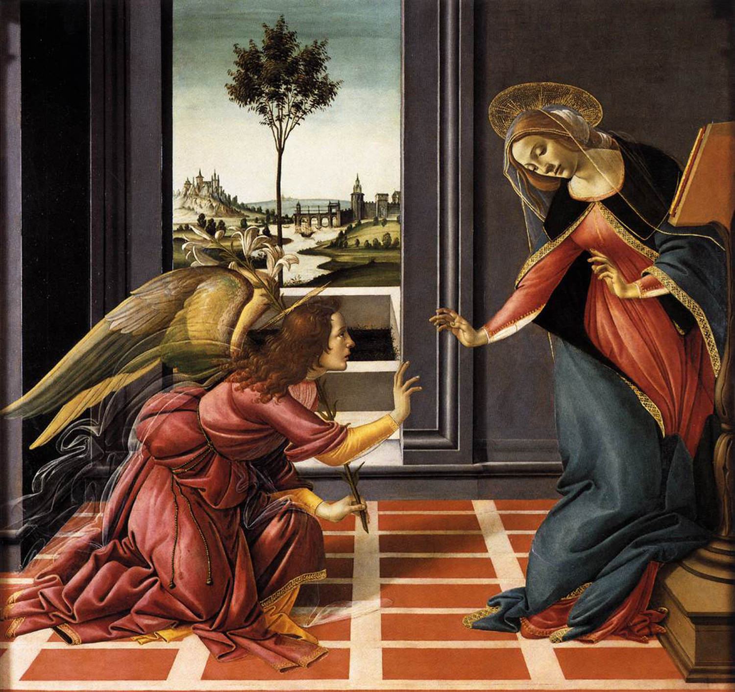 The Annunciation, 1489-90