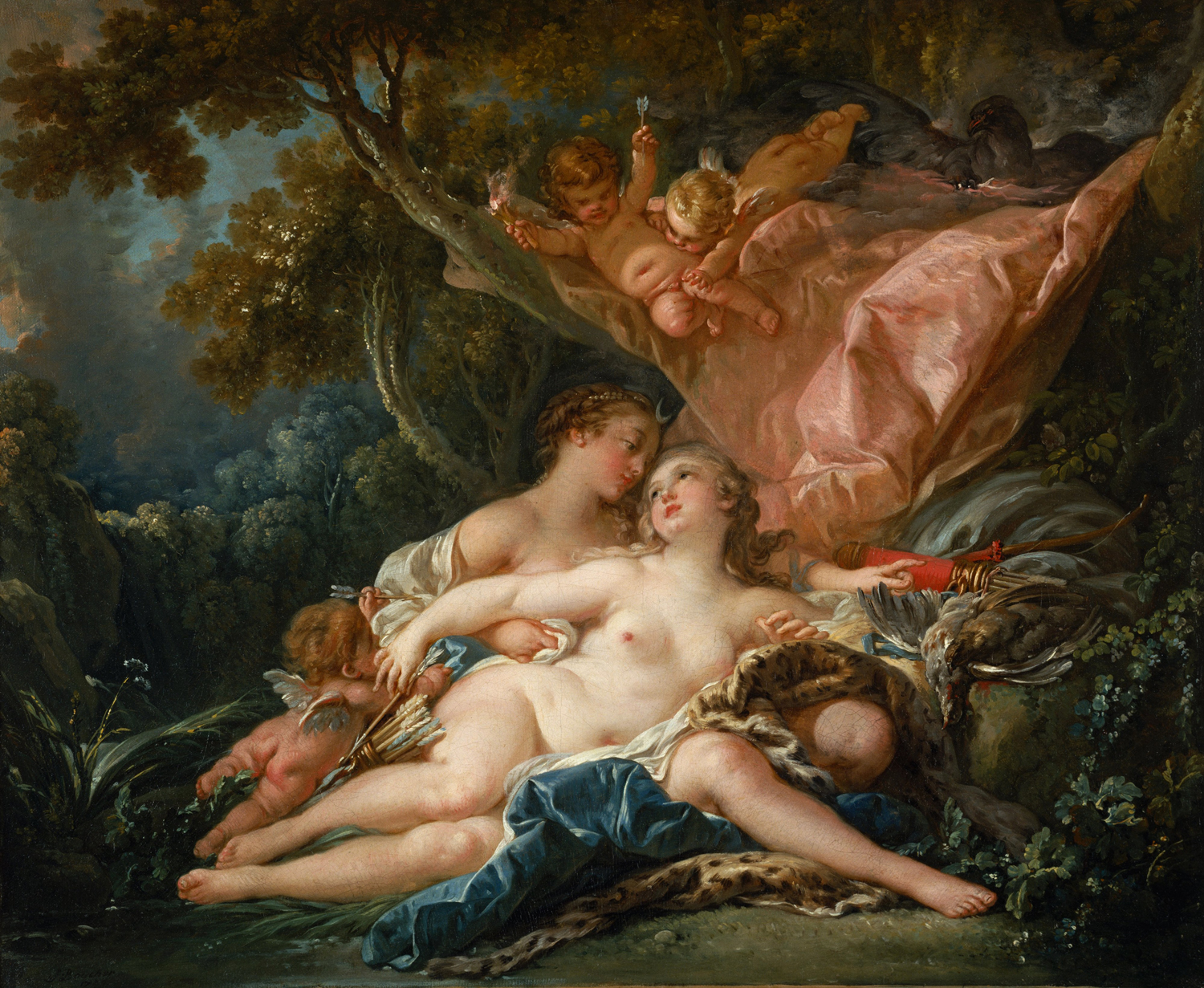 Jupiter in the Guise of Diana, and the Nymph Callisto, 1759