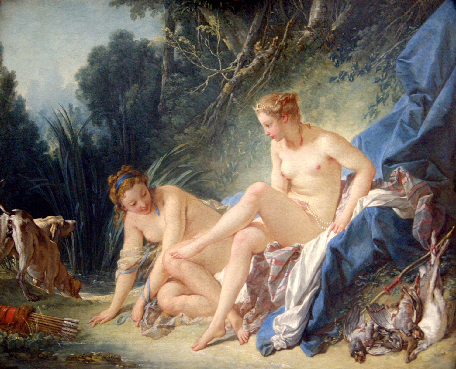 Diana Leaving the Bath, 1742