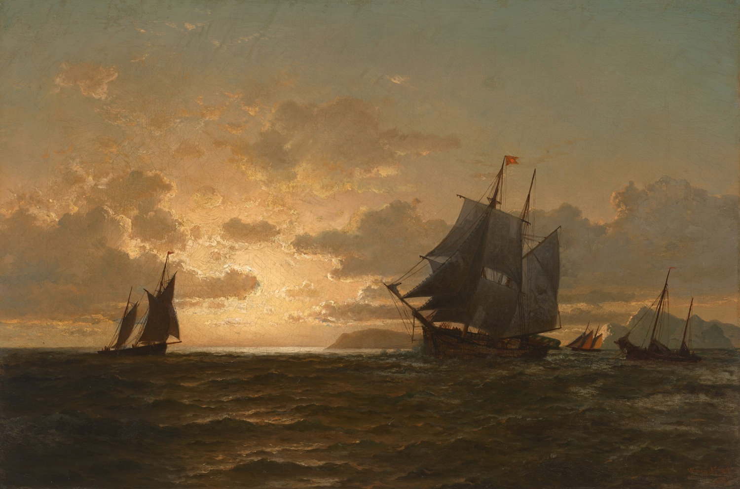 Return of the Whalers, c. 1858-62