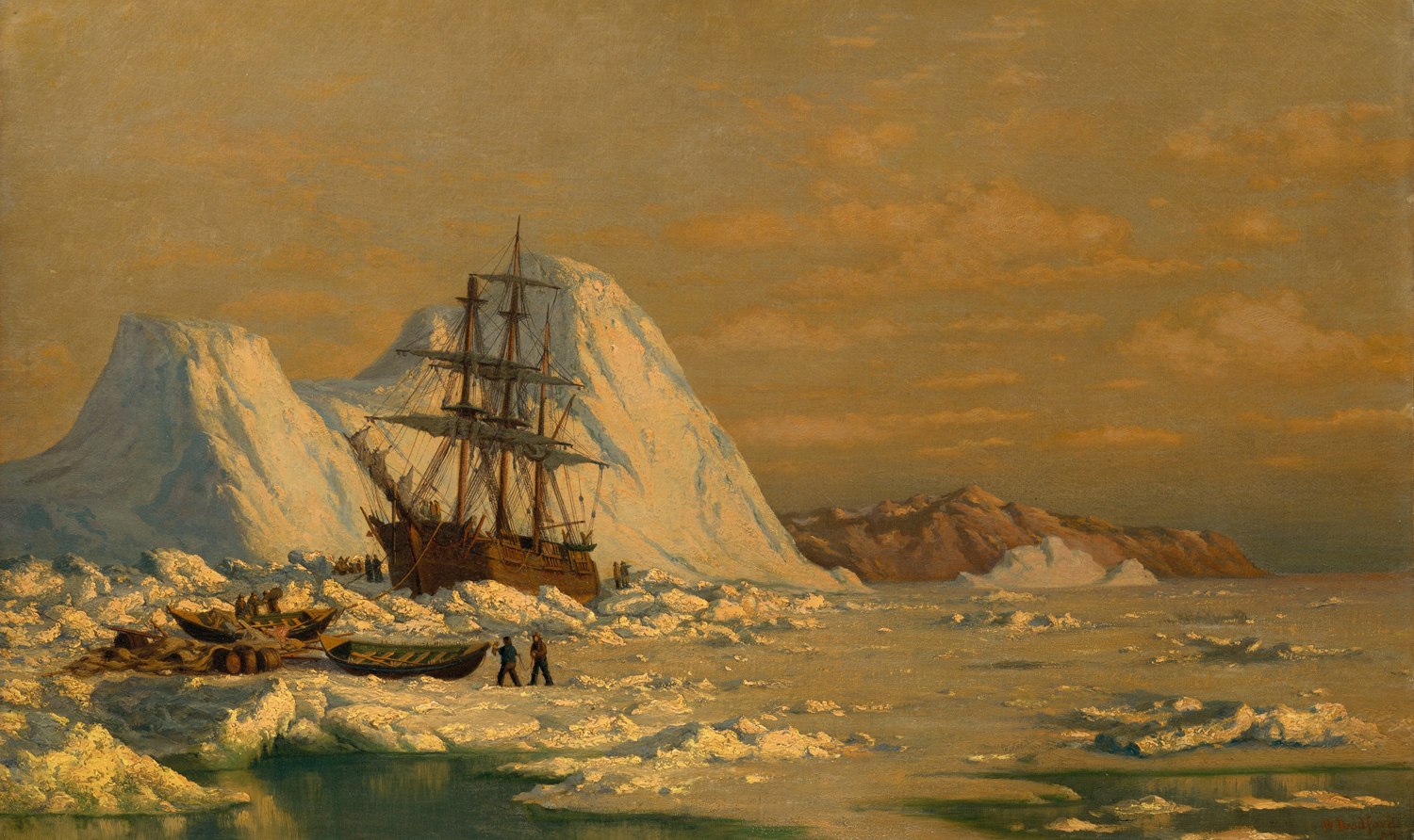 An Incident of Whaling, 1880s