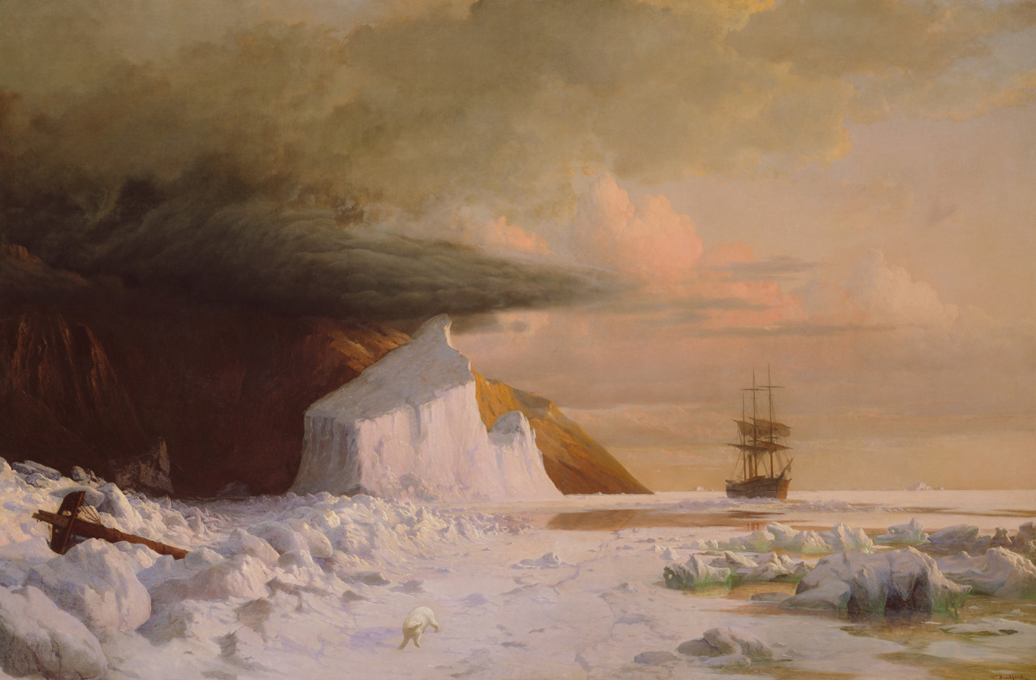 An Arctic Summer: Boring Through the Pack in Melville Bay, 1871